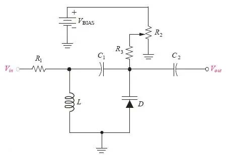 Varactor diodes are used to tune circuits