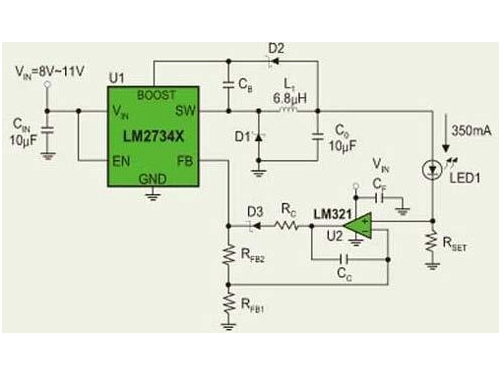 High Brightness LED Lamp Constant Current Drive Control IC