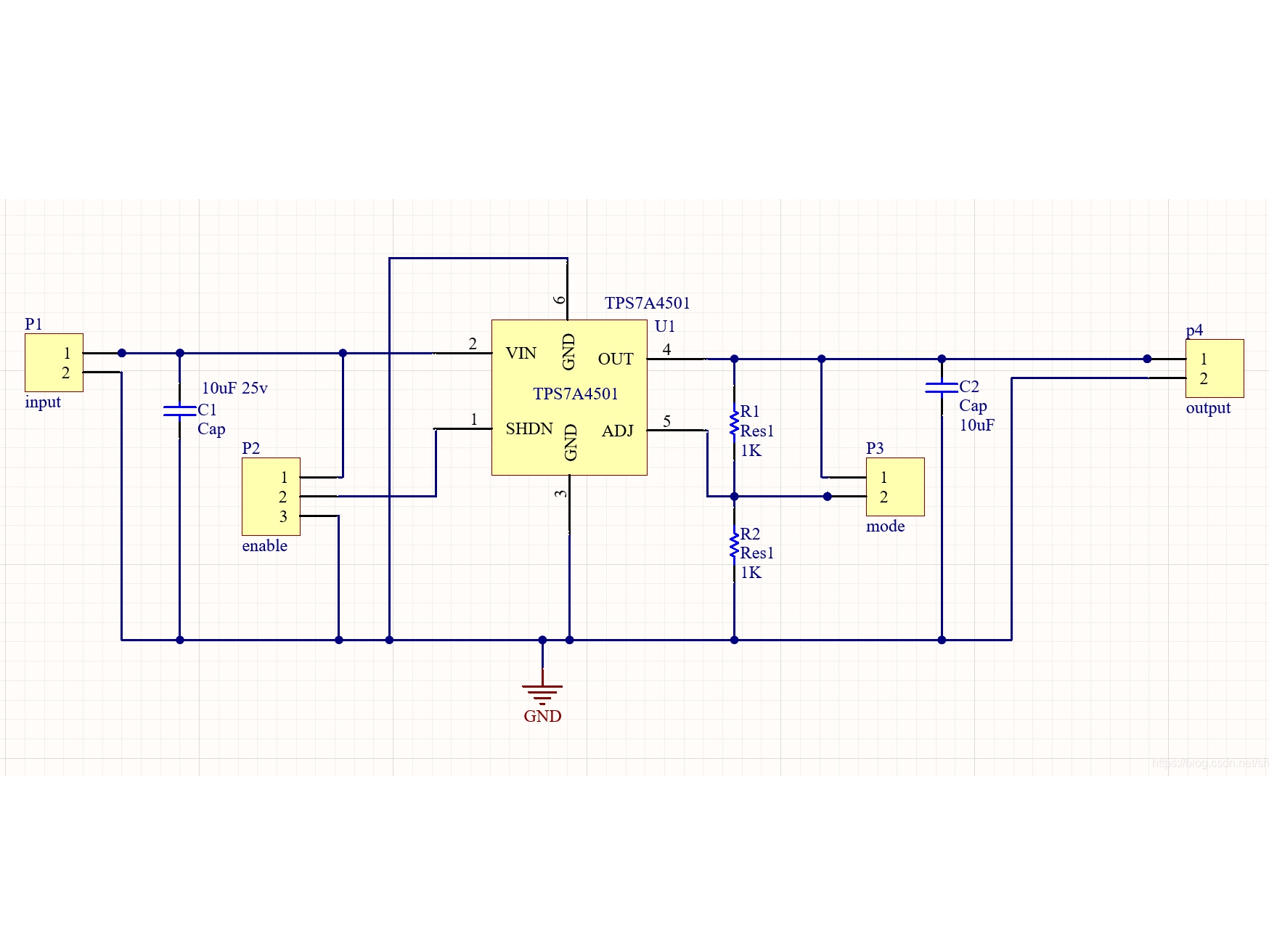 LDO Output Voltage