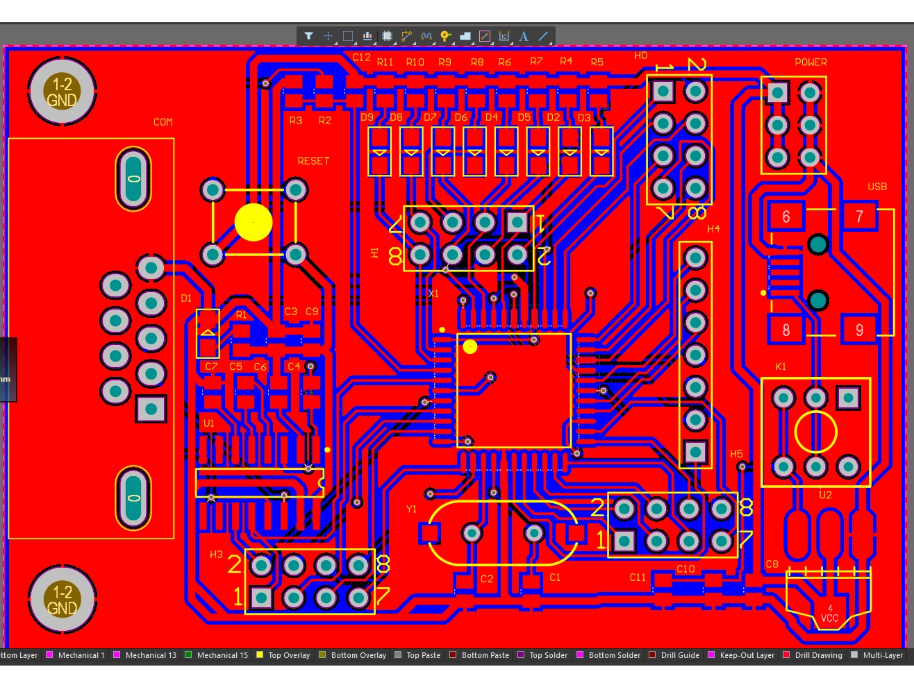 PCB Copper Laying in Circuit Board Design