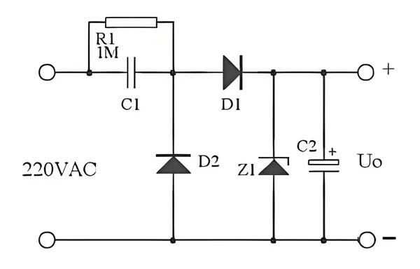 The typical applications for resistor-capacitance bucking