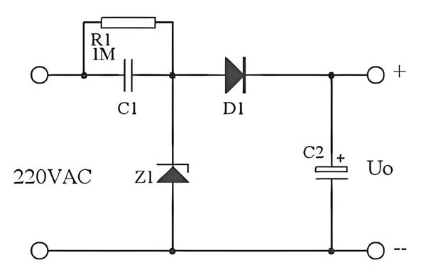 Another form of resistance and capacitance buck for typical applications