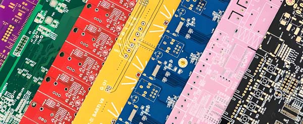 PCBs made with different inks