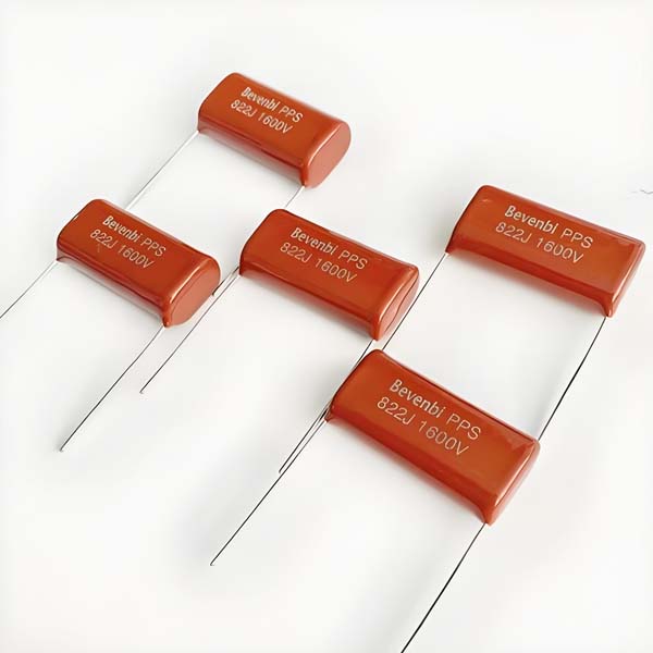 Polypropylene metal film high voltage capacitors